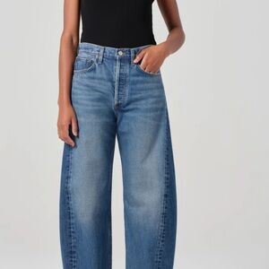 Agolde Deep Blue Flare Jeans